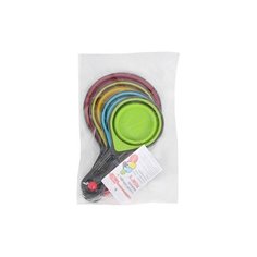 Набор складных мерных ложек, 4 штуки (арт. TK 0372) Bradex