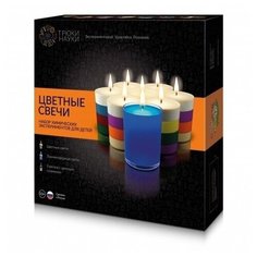 Набор для опытов "Цветные свечи" Трюки науки