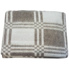 Одеяло полушерстяное Папитто (цвет: бежевый, 100x140 см)