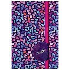 Ежедневник недатированный, А5, 100 листов, твердый переплет, магнитный клапан, "Разноцветная мозаика" КТС ПРО