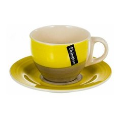 Чашка с блюдцем Аэрограф 190 мл Elrington