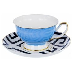 Чайный сервиз "палитра" 200 мл 8 предметов 4 персоны, голубой Balsford