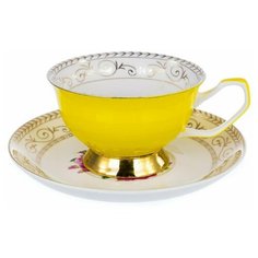 Чайный сервиз "палитра" 200 мл 8 предметов 4 персоны, желтый Balsford