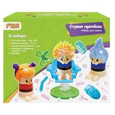 Набор для лепки "Студия причесок"тесто 150г, аксессуары Color Puppy
