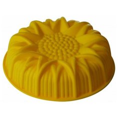 Форма для выпечки силиконовая "Подсолнух", 24,5x6 см Regent Inox