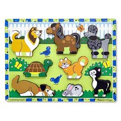 Пазл для малышей. "Домашние животные" Melissa & Doug