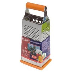 Тёрка Regent четырёхгранная, 23 см (коричневая)