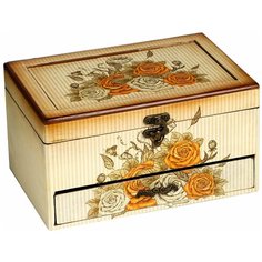 Шкатулка дерево с ящиком "Весна" 15,5х23х12,5 см 2273918 Сима ленд