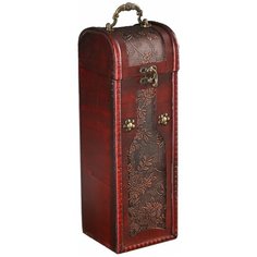Шкатулка дерево под бутылку "Цветение" 34х12х12,5 см 3218488 Сима ленд
