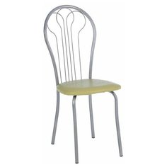 Стул "Венский" Серебристый металлик/оливковый 4619993 Доляна