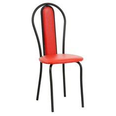 Стул "Венский М" Черный/красный 4071269 Доляна