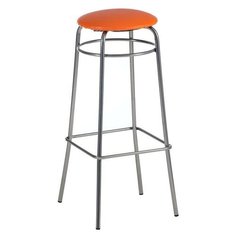 Стул барный "Барта" оранжевый/хром 5262328 Сима ленд