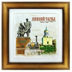 Панно интерьерное «Нижний Тагил», 24,5 х 24,5 см 885388 Сима ленд