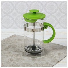 Френч-пресс 350 мл "Гарсон", зеленый 1075447 Доляна