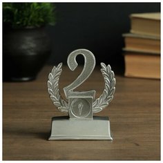 Статуэтка "Второе место", 12х10х5 см 4096059 Сима ленд