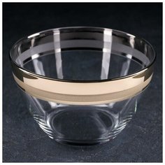 Салатник 1,75 л Ring, с гравировкой и напылением 5120899 Gid Glass