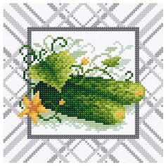 МС-012 Алмазная мозаика Только с грядки20*20см Brilliart М.П.Студия