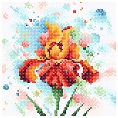 МС-038 Алмазная мозаика Страстное очарование20*20см Brilliart М.П.Студия