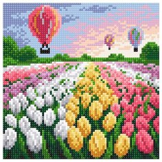 МС-023 Алмазная мозаика Вечер в Голландии20*20см Brilliart М.П.Студия