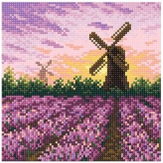 МС-015 Алмазная мозаика Очарование Прованса20*20см Brilliart М.П.Студия