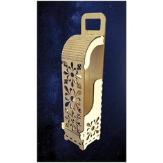 Деревянная заготовка "Коробка для вина №20", 40x9x9 см Созвездие