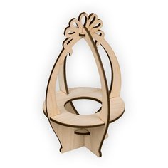 Заготовка для декорирования Mr. Carving "Подставка под яйцо. Подарочная", 9x15 см, арт. ВД-548