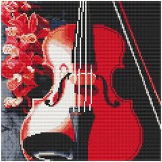 Картина мозаикой "Музыка цветов" (22 цвета) Molly