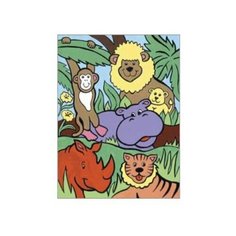 Раскраска по номерам для малышей "В джунглях" Royal & Langnickel