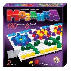 Детская игра "Мозаика", 180 шт. Десятое королевство