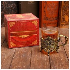 Подстаканник со стаканом "Глава семьи", 11,3 х 11,5 х 7,3 см 1784365 Семейные традиции