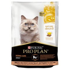 Сухой корм для взрослых кошек Pro Plan Nature Elements, для здоровья кожи и блеска шерсти, с лососем 200 г