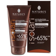 Крем для загара в солярии Natures Tanning Accelerator +65% 150 мл