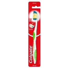 Зубная щетка Colgate Классика Здоровья многофункциональная, мягкая, зеленый