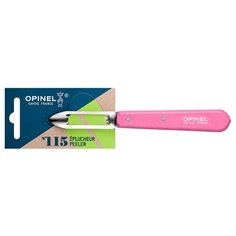 Овощечистка "Les Essentiels", 6 см, розовая Opinel