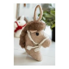 Елочное украшение ГОЛОВА ЛОШАДКИ, 12 см, BILLIET 962043