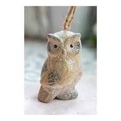 Елочное украшение ЛЕСНАЯ СОВУШКА, разные модели, 4.5х4х7 см, Koopman International AAA710500/AAA710504