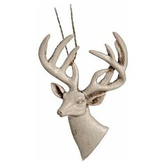 Елочное украшение БЛАГОРОДНЫЙ ОЛЕНЬ, полистоун, 13х8 см, BILLIET 51853454