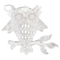 Украшение елочное "Сова", 12x10,4x4,8 см Феникс Present