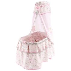 51034 Кроватка с балдахином серии Мария, 60см De Cuevas