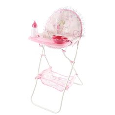 53234 Стульчик для кормления куклы серии Мария, складной, 65 см De Cuevas