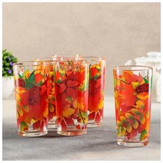 Набор высоких стаканов 230 мл "Вальс Бостон", 6 шт 5267057 ДЕКОСТЕК