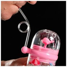 Стакан-фонтан 250 мл "Кит" 7х15 см 5116092 Сима ленд