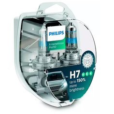 Лампа Philips X-treme Vision Pro150 H7 12V 55W PX26d 2шт 12972XVPS2