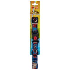 Ошейник с пряжкой фастекс-фиксатор 25 мм x 50 см "Модерн", цвет: синий Zoo One