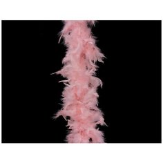 Гирлянда БОА ИЗ ПЕРЬЕВ, 184 см, цвет: нежно-розовый, Kaemingk 729228