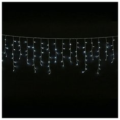 Электрическая LED-гирлянда "Сосулька", 300 лампочек, белый цвет Snowmen