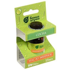 Масло эфирное "сосна" 15 МЛ (1/28) "банные штучки" 30007