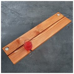 Полка для вина в ванну (сосна) 5165164 Доброе дерево