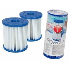 Набор из 2 картриджей типа I Bestway для фильтр-насосов 58145 и 58381 , 58093