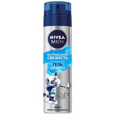 Гель для бритья Экстремальная свежесть Nivea, 200 мл